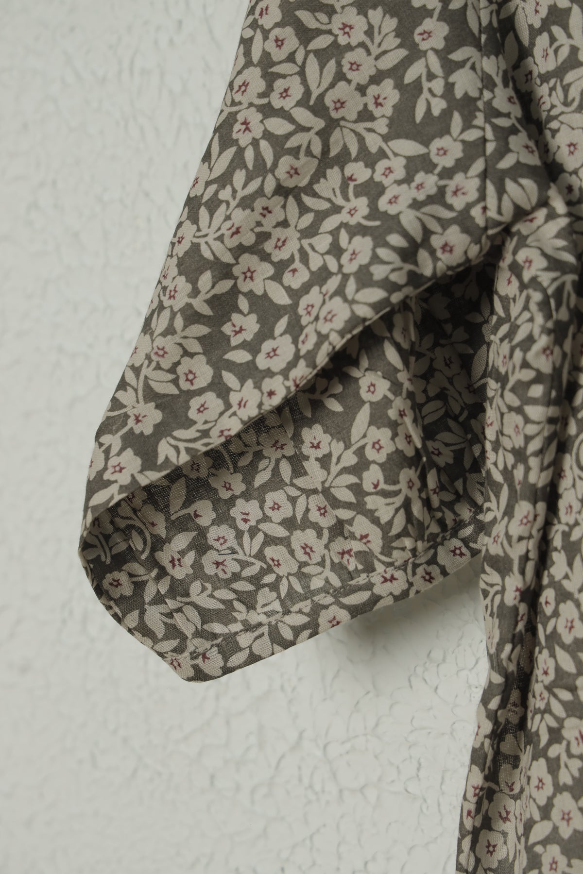 Light Brown Printed Cotton Shirt