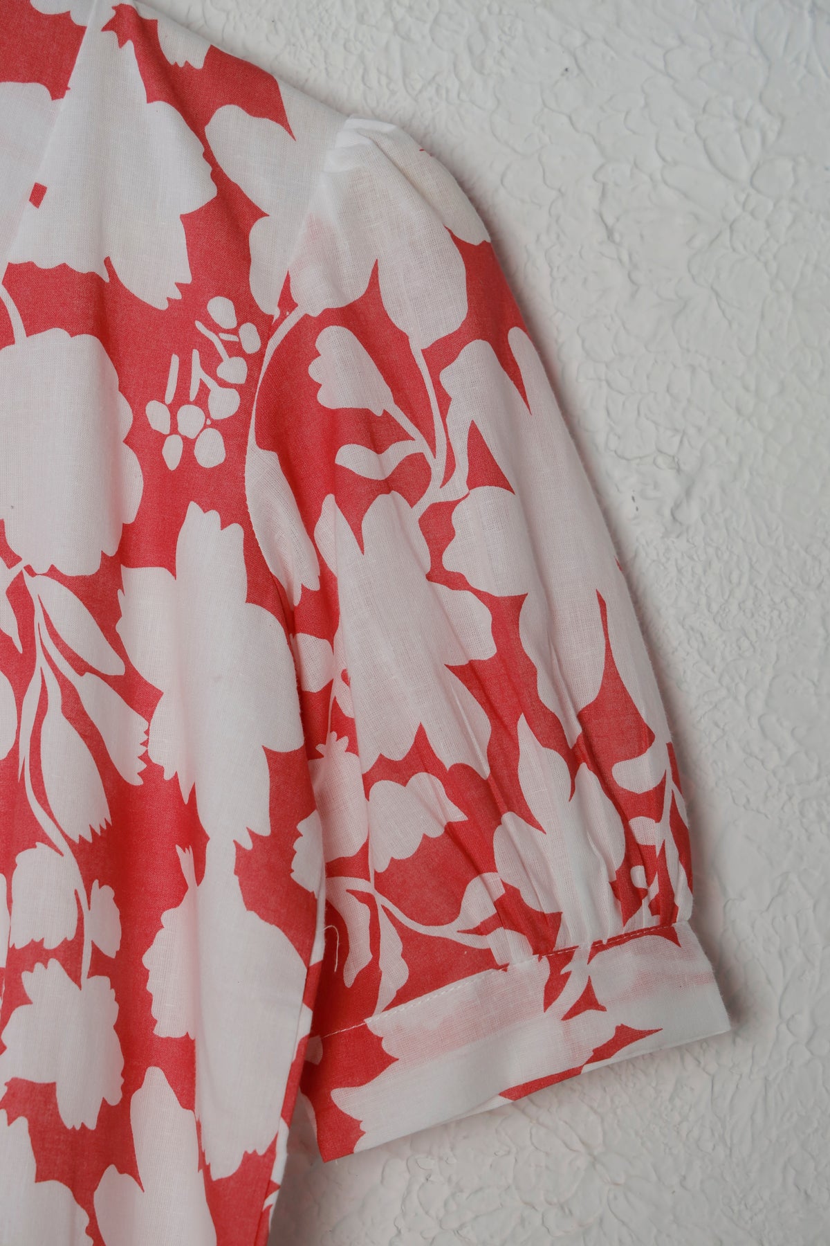 Pink Floral Cotton Kurta Set